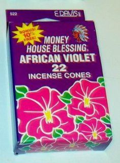Incense Cones African Violet Flavor 6pk (132 Cones)