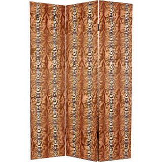 Leopard/ Tiger Skin Canvas Double sided Room Divider (China