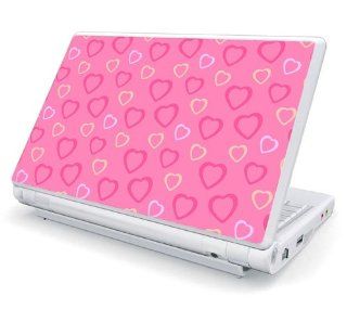 Pink Hearts Design Skin Cover Decal Sticker for Toshiba