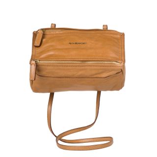 Givenchy Camel Mini Pandora Messenger Handbag