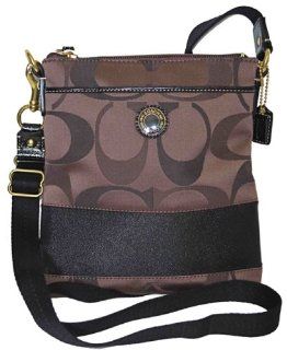 Swingpack Crossbody Messenger Bag Purse 48069 Brown / Multi Shoes
