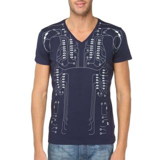 DIESEL T Shirt Homme Marine   Achat / Vente T SHIRT DIESEL T Shirt