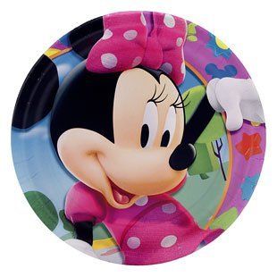 Minnie Mouse Party Dessert Plates: Toys & Games