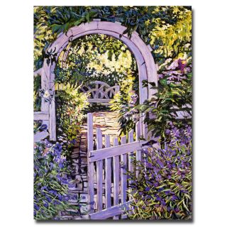 David Glover Country Garden Gate Canvas Art
