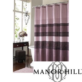 Manor Hill Cleo Amethyst Shower Curtain