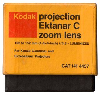 , Ektanar C Zoom Lens, 102 152mm, f/3.5 (141 4457)  
