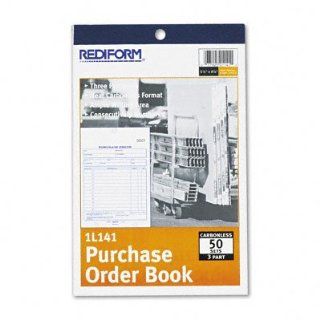 Rediform Purchase Order Book, 3 Part, Carbonless, 5.5 x 7