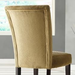 Parson Brown Sugar Corduroy Dining Chairs (Set of 2)