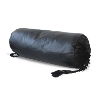 Leather Bolster 8x20 inch Decorative Pillow