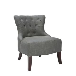 Rouen Graphite Linen Chair