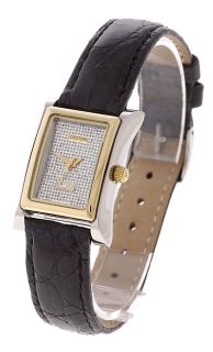 Equator by Croton Womens 18k Gold and Steel Watch