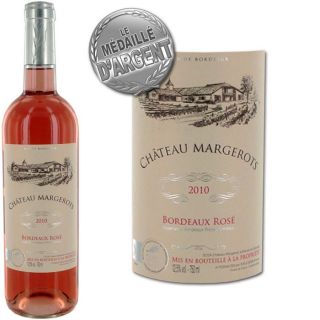 ETAT CORRECT   Château Margerots   AOC Bordeaux Rosé   Millésime