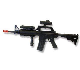  Spring M4 Assault Rifle FPS 150 Airsoft Gun: Sports & Outdoors