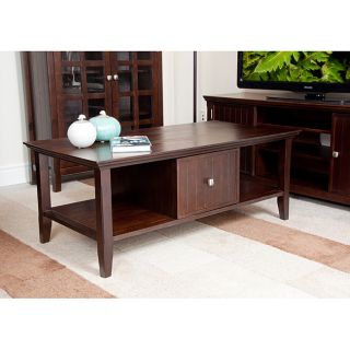 Normandy Tobacco Brown Coffee Table