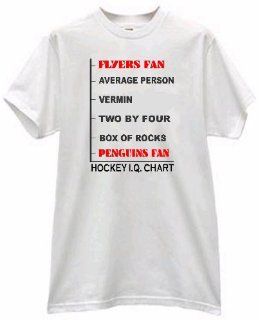FLYERS ARE SMART FAN IQ CHART PENGUINS NOT TOO BRIGHT AT