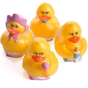 Baby Shower Rubber Ducks: Toys & Games