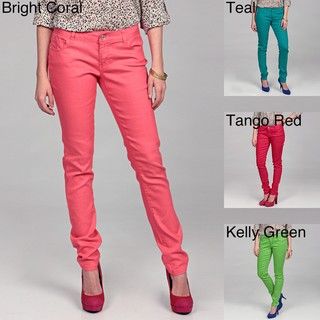 Celebrity Pink Juniors Curvy Stretch Colored Denim Jeans