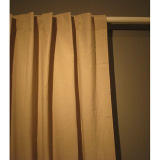 Solid Dyed Linen Window Curtain Pair (95 in.)