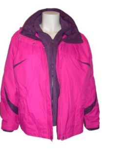Womens Columbia Plus Size 3in1 Snowbird Slope Ski Jacket