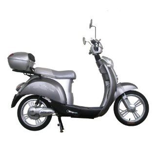 Qelectric Gelato Electric Scooter (Silver) Sports