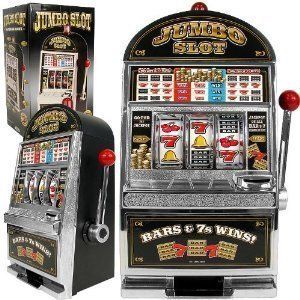 Trademark Jumbo Slot Machine Bank   Replication (10 41440