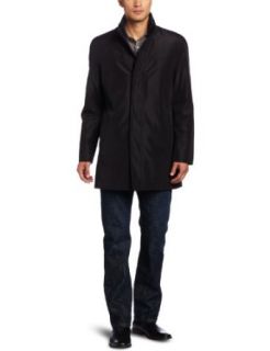 Kenneth Cole Mens Bonded Poly Car Coat Clothing