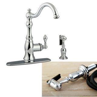 American Classic Chrome Single handle Kitchen Faucet Today: $124.99 5