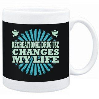 Mug Black  Recreational Drug Use changes my life