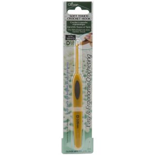 Clover Soft Touch Size D3 3.25mm Crochet Hook Compare: $12.65 Today: $