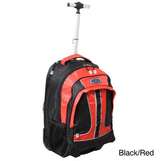 World Traveler Rolling Upright Computer Laptop Backpack