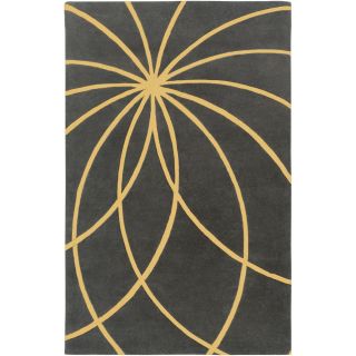 Hand tufted Escort Iron Ore Floral Wool Rug (8 x 11) Today $559.99