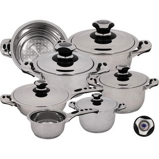 Ecotherm Dietetic Stainless Steel 12 piece Cookware Set Today $189.99