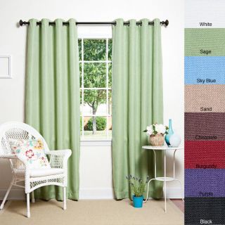 Basketweave Indoor/ Outdoor 95 inch Patio Curtains