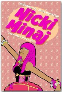 Nicki Minaj Poster   Sy Concert Flyer  Pink Friday Tour