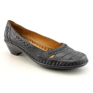 Easy Spirit Womens Evonna Leather Casual Shoes   Narrow