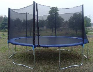 Exacme 14 Ft Trampoline w/ Safety Pad and Enclosure Net