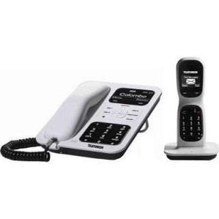 TELEFUNKEN TD291 blanc combo rep   Achat / Vente TELEPHONE FIXE