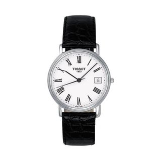 Tissot Mens Desire White/Black Steel Watch