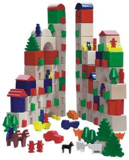  Haba Little Amsterdam Building blocks (166 pcs): Toys & Games