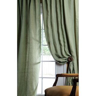 Signature Thyme Linen 108 inch Curtain Panel