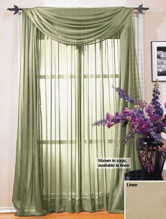 Lola 108 inch Linen Window Panel
