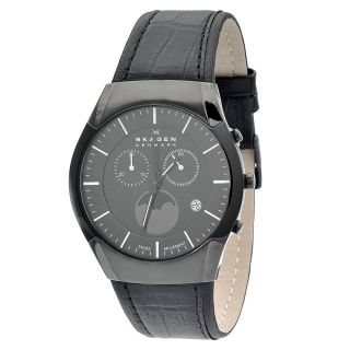 Skagen Mens Moonphase Chronograph Watch Today: $199.99