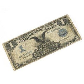 1899 Large Size $1 Black Eagle Note