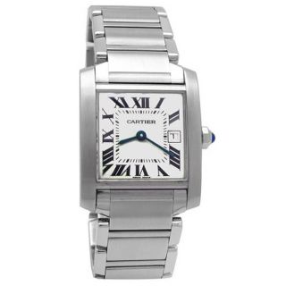 Cartier Tank Francaise Stainless Steel Watch (Refurbished)