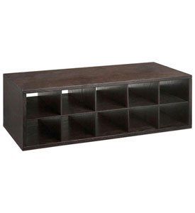 Double Hang for Big O Box Cubby Color Espresso Home