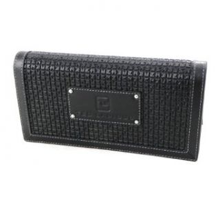 Wallet + checkbook holder zip Ted Lapidus black