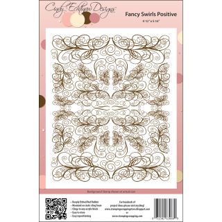 Cindy Echtinaw Designs Spellbinders Matching Rubber Stamps Fancy