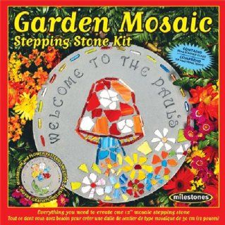 Midwest Products Garden Mosaic Stepping Stone Kit Arts