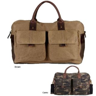 Fossil Wagner 19.5 Inch Waxed Canvas Carry On Duffel Bag Price $134.99