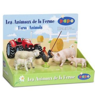 Animaux de la ferme   Coffret 1  5 figurines   Achat / Vente FIGURINE